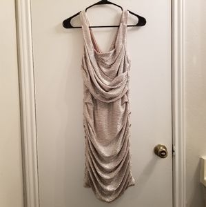 Gold Coctail Dress | Express | Size 4